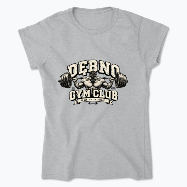 Dębno Vintage Gym Club - Koszulka damska