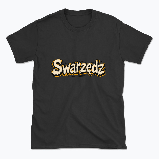Distressed Graffiti Swarzędz - T-shirt