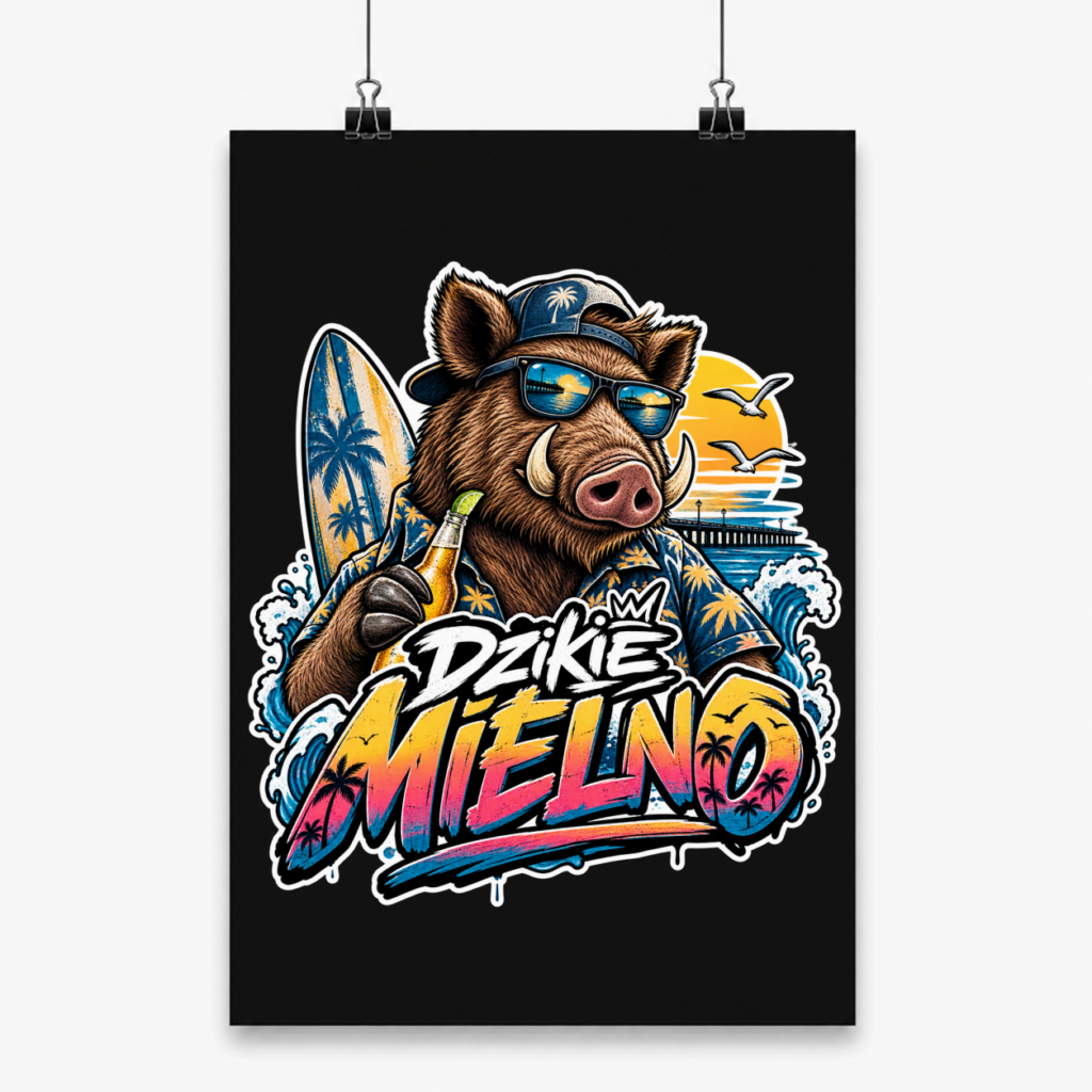 Dzikie Mielno - Plakat