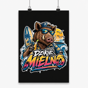 Dzikie Mielno - Plakat