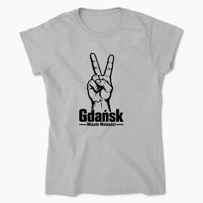 Gdańsk Hand of Freedom - Koszulka damska
