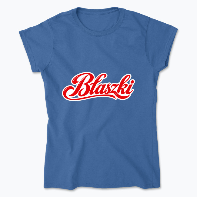 Glossy Red Błaszki - Koszulka damska
