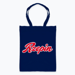 Glossy Red Rzepin Script - Torba