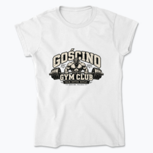 Gościno Vintage Bodybuilding - Koszulka damska