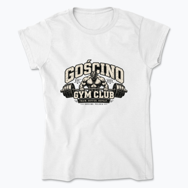 Gościno Vintage Bodybuilding - Koszulka damska