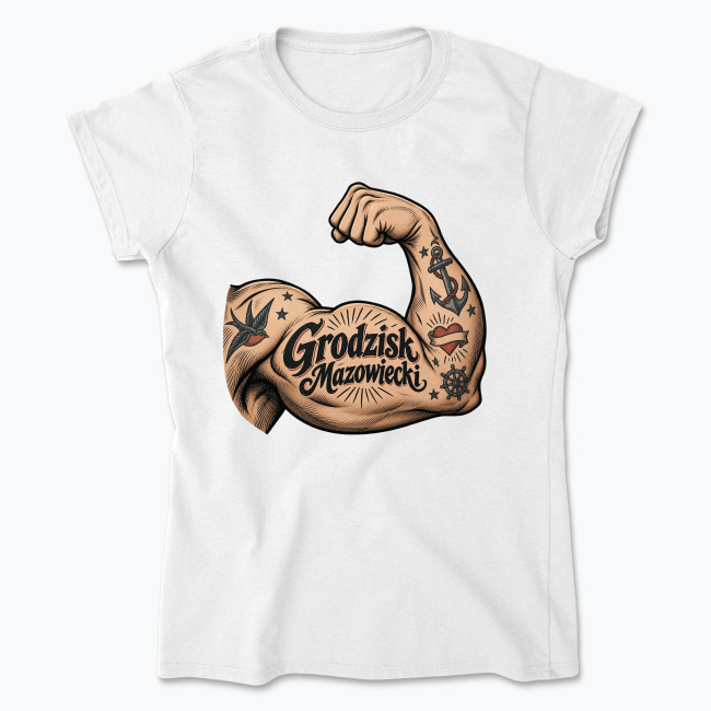 Grodzisk Arm - Koszulka damska