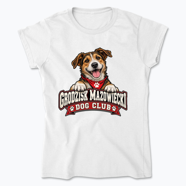 Grodzisk Dog Club - Koszulka damska
