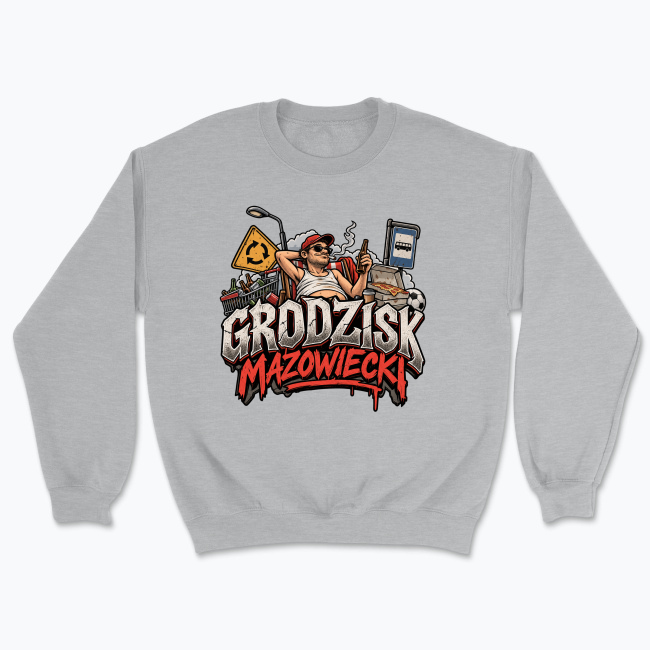 Grodzisk Mazowiecki Hangout Sticker - Bluza