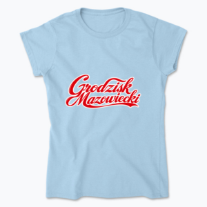 Grodzisk Mazowiecki Script - Koszulka damska