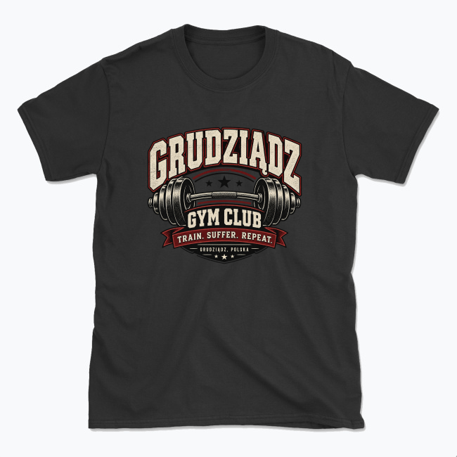 Grudziądz Vintage Gym Club - T-shirt