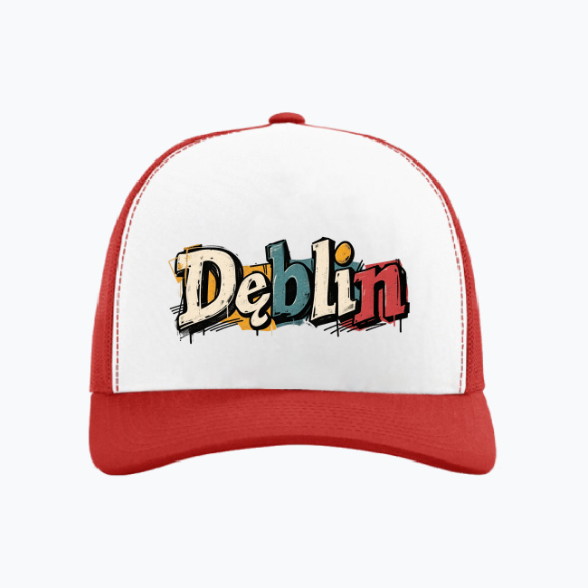 Grunge Graffiti Dęblin - Czapka z daszkiem