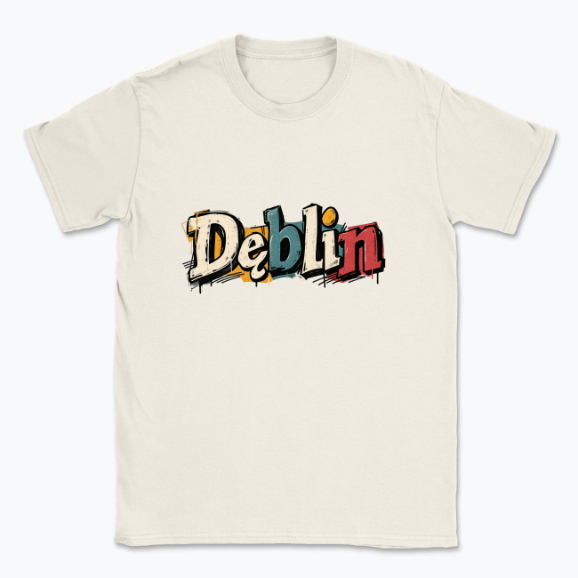Grunge Graffiti Dęblin - T-shirt