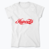 Hajnówka Red Script - Koszulka damska