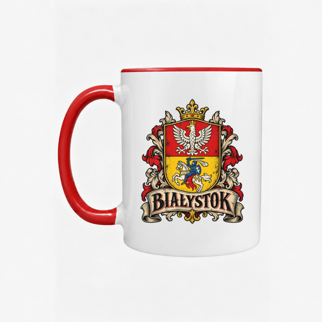Herb Białegostoku Vintage - Kubek