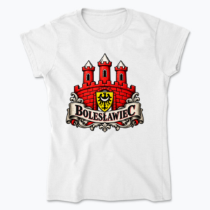 Herb Bolesławca - Koszulka damska