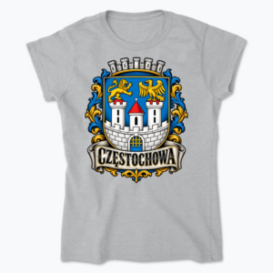 Herb Częstochowy - Koszulka damska