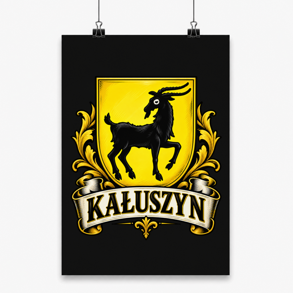 Herb Kałuszyna - Plakat