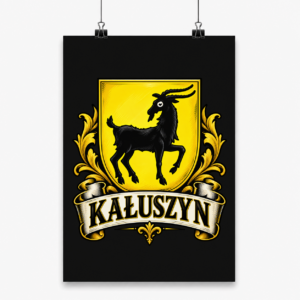 Herb Kałuszyna - Plakat