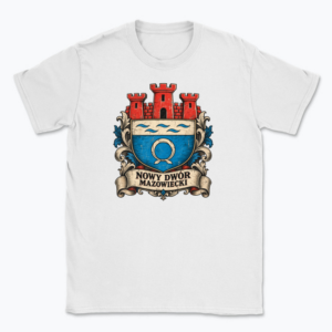 Herb Nowego Dworu Mazowieckiego - T-shirt