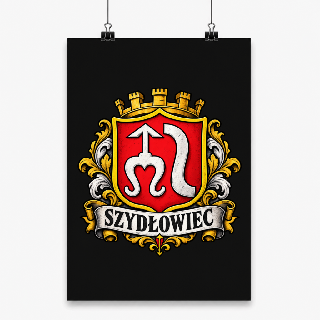Herb Szydłowca - Plakat