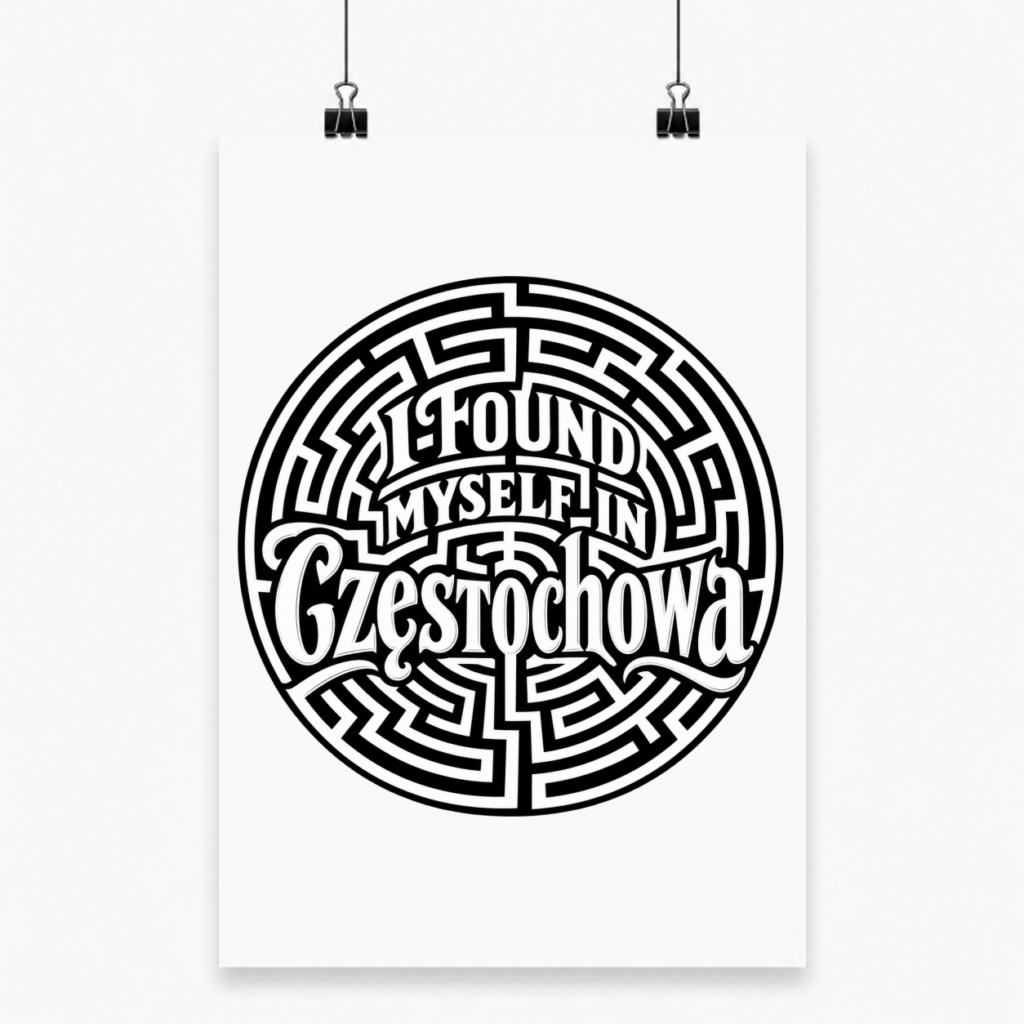 I Found Myself in Częstochowa - Plakat
