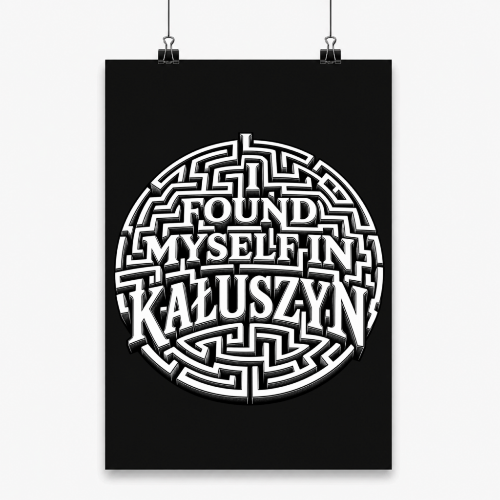 I Found Myself in Kałuszyn - Plakat