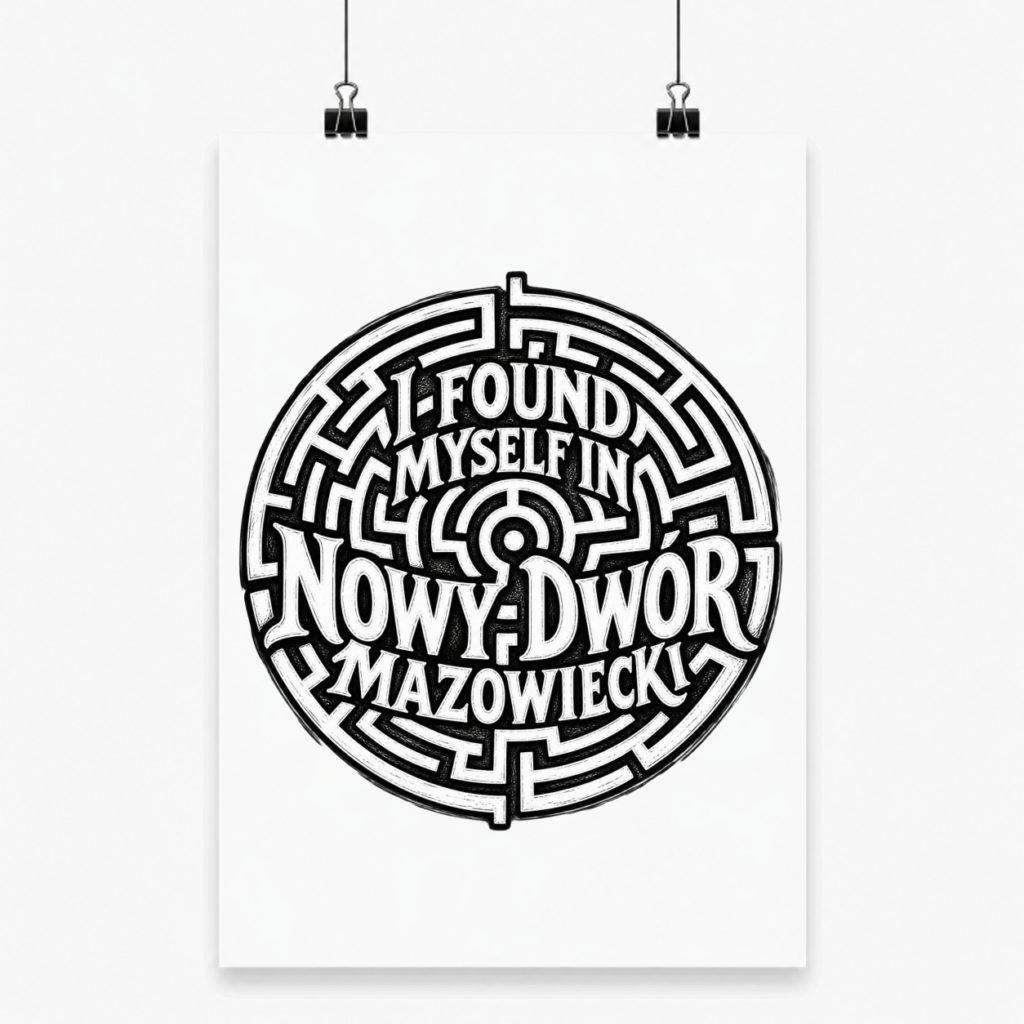 I Found Myself in Nowy Dwór Mazowiecki - Plakat