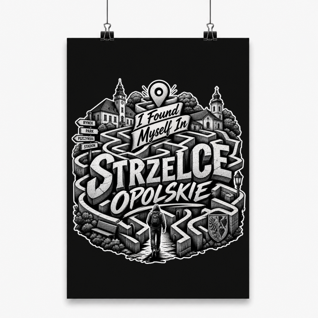 I found myself in Strzelce Opolskie - Plakat