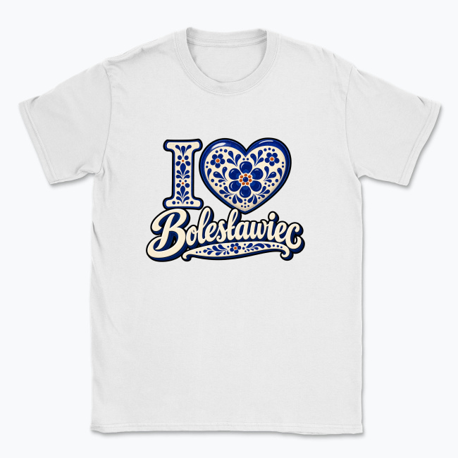 I Love Bolesławiec - T-shirt