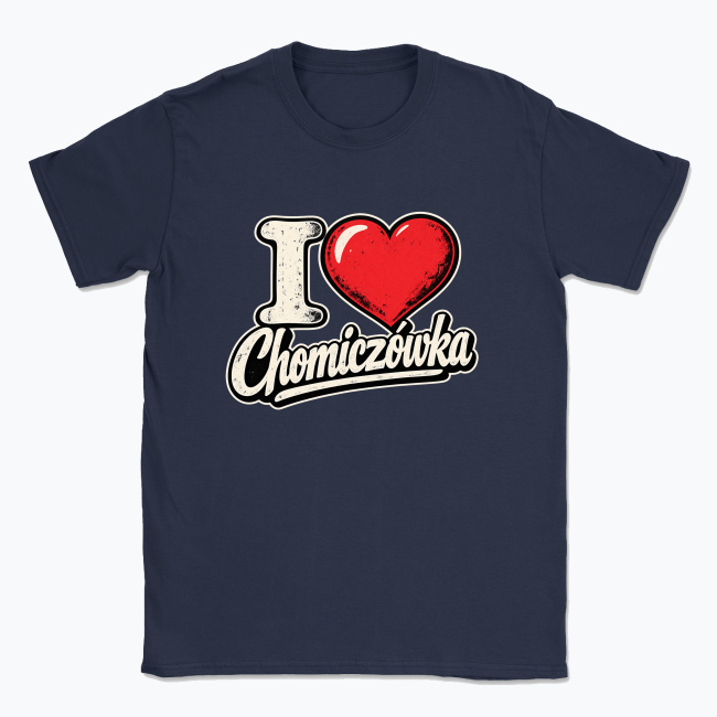 I Love Chomiczówka Retro - T-shirt