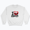 I Love Gdańsk Skyline - Bluza