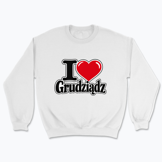 I love Grudziądz - Bluza