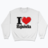 I Love Hajnówka Sticker - Bluza