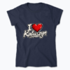 I love Kałuszyn Serce - Koszulka damska