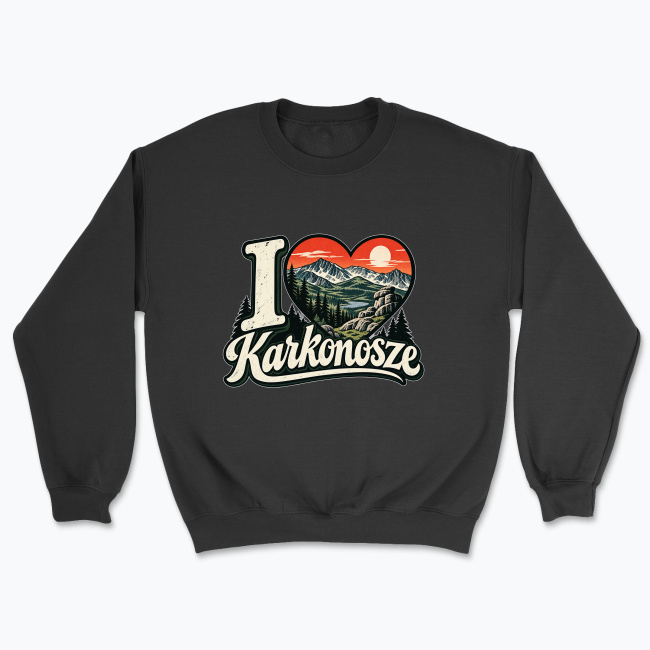 I Love Karkonosze Mountain - Bluza