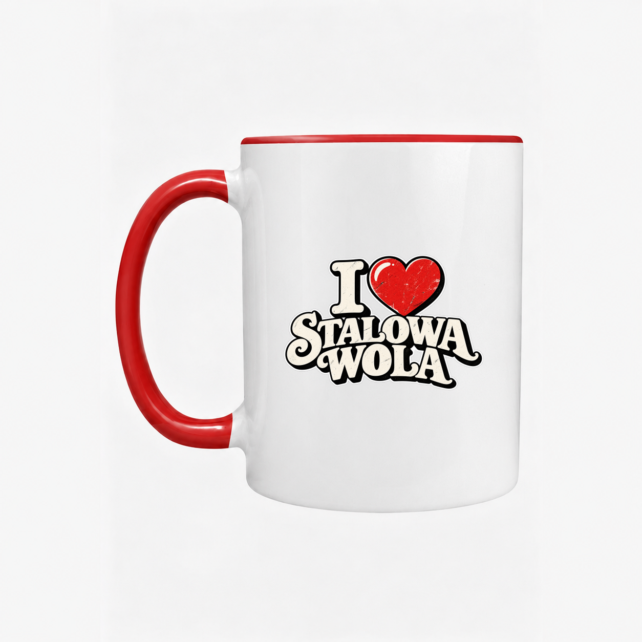 I Love Stalowa Wola Retro - Kubek
