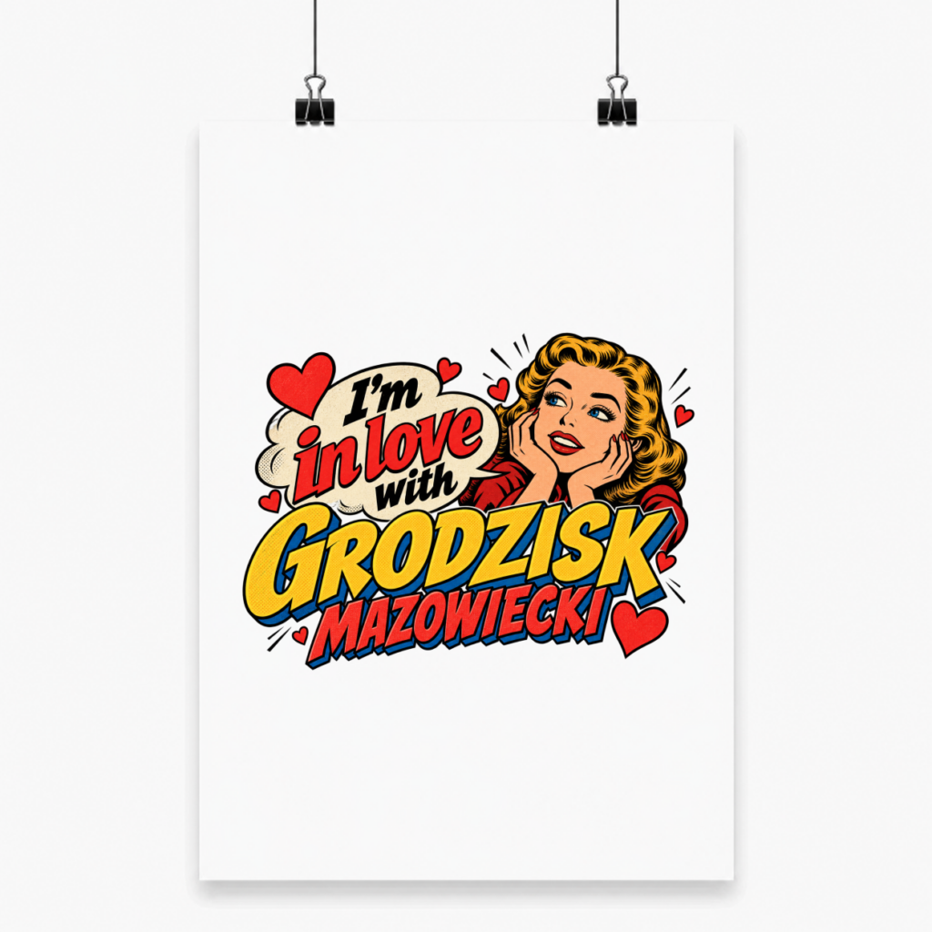 In love with Grodzisk - Plakat