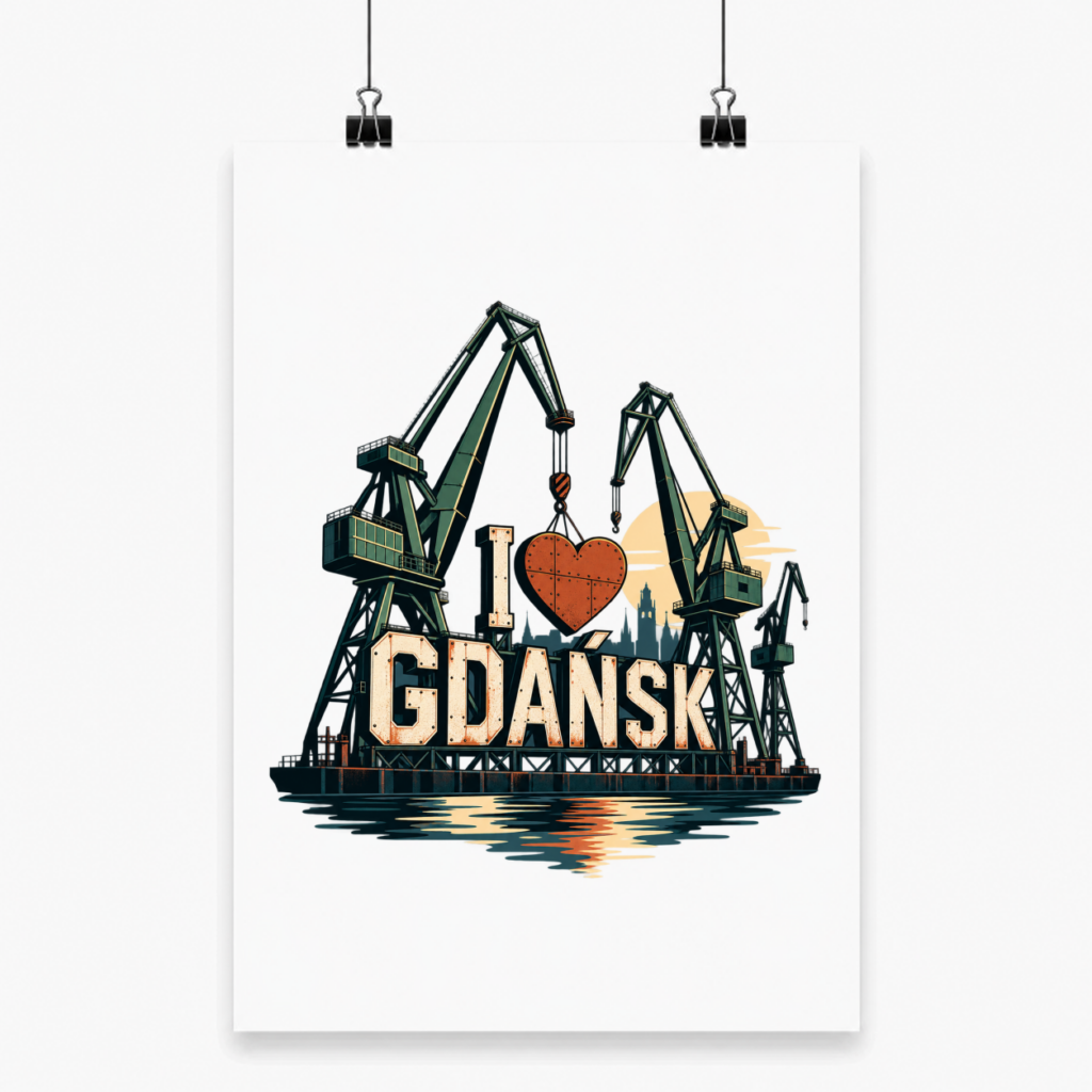 Industrial Gdańsk - Plakat