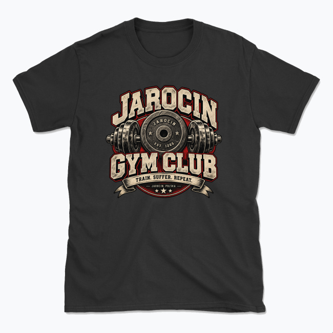 Jarocin Vintage Gym Club - T-shirt