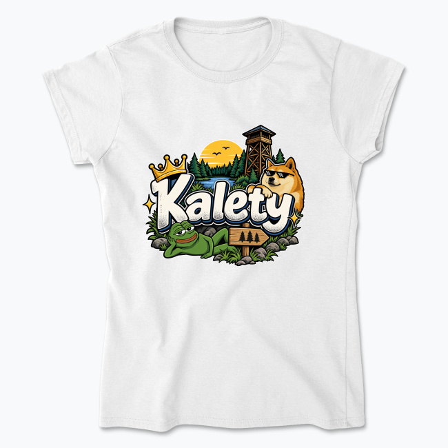 Kalety Forest Meme - Koszulka damska