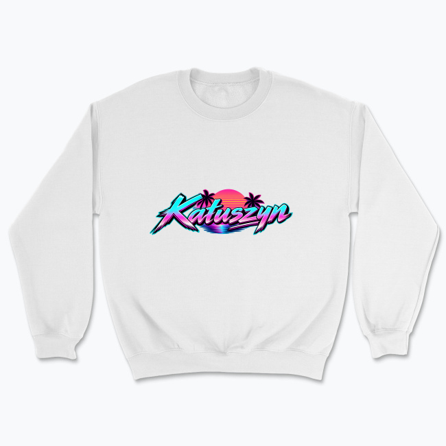 Kałuszyn Neon Vaporwave - Bluza