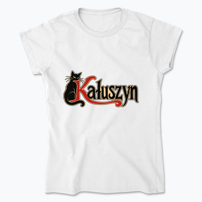 Kałuszyn Noir Cat - Koszulka damska