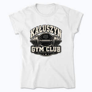 Kałuszyn Vintage Gym - Koszulka damska