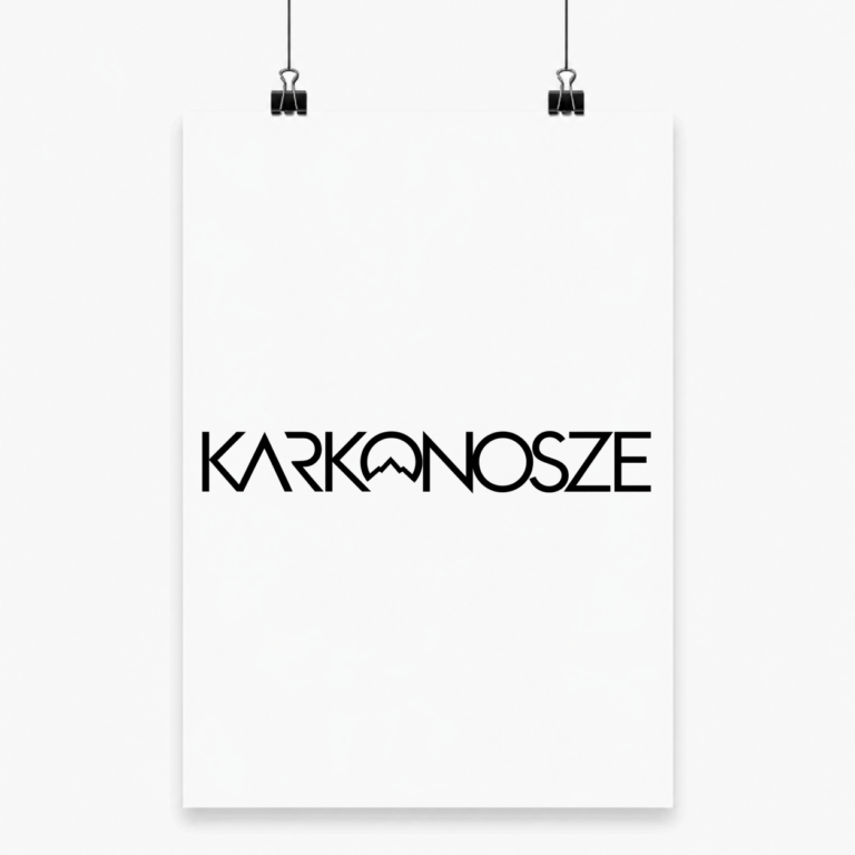 KARKONOSZE Mountain Logo - Plakat