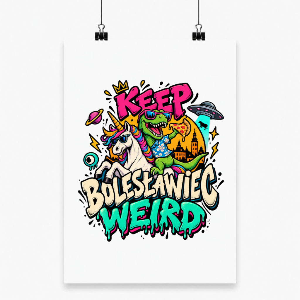 Keep Bolesławiec Weird - Plakat