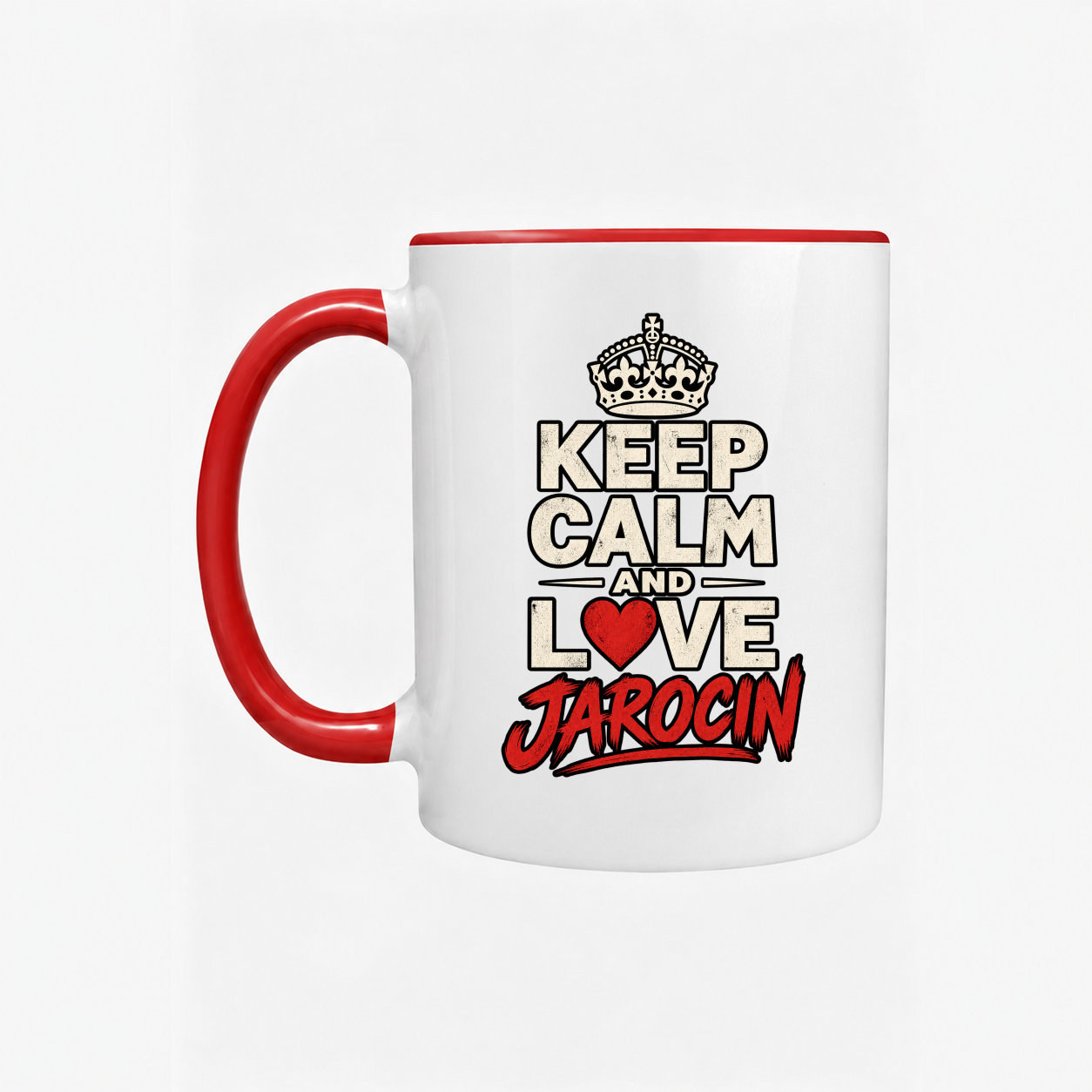 Keep Calm and Love Jarocin - Kubek
