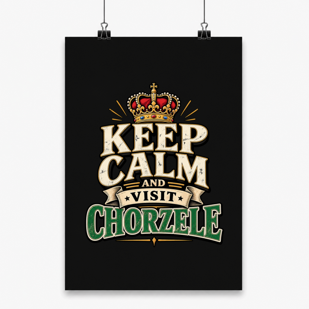 Keep Calm Visit Chorzele - Plakat