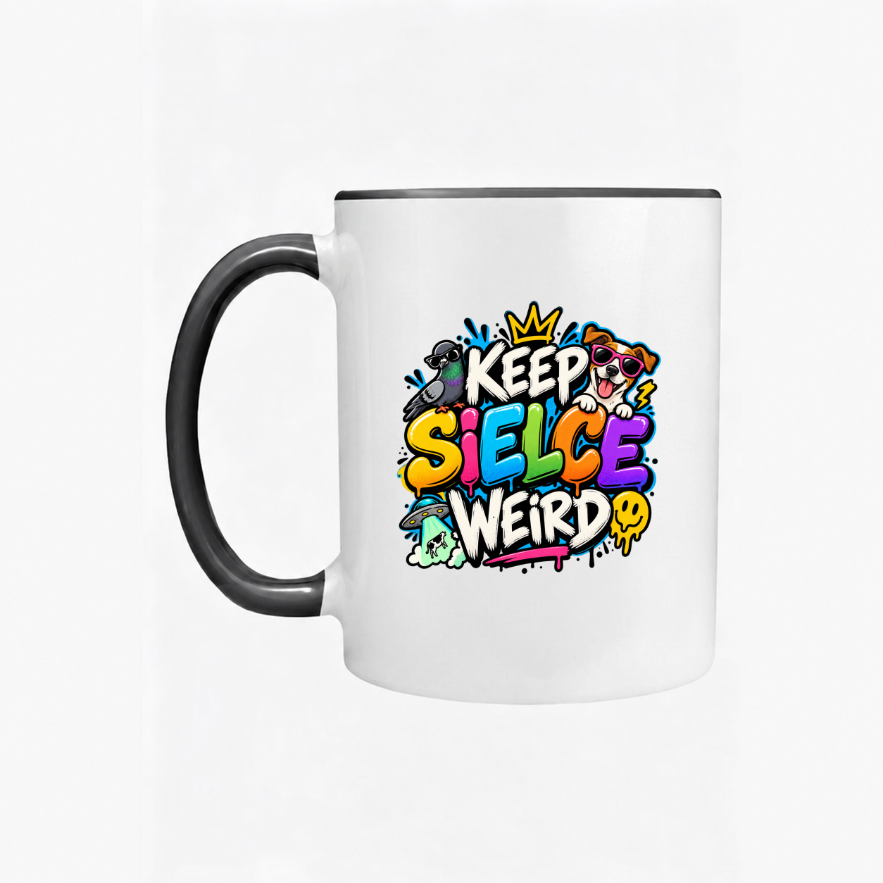Keep Sielce Weird - Kubek