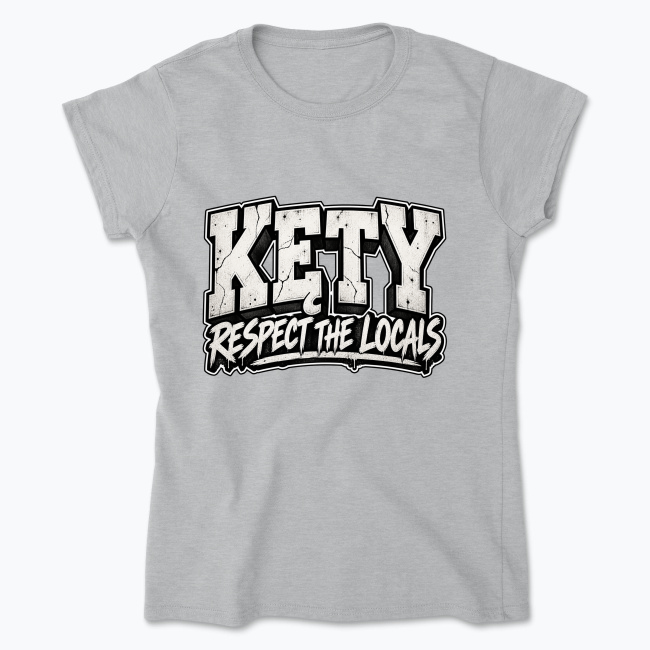 KĘTY Respect the Locals - Koszulka damska