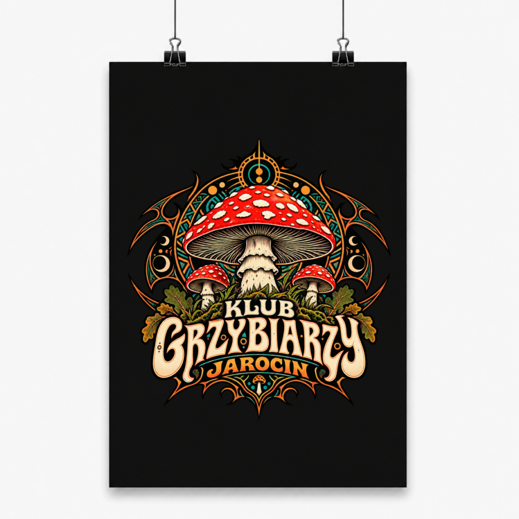Klub Grzybiarzy Jarocin - Plakat
